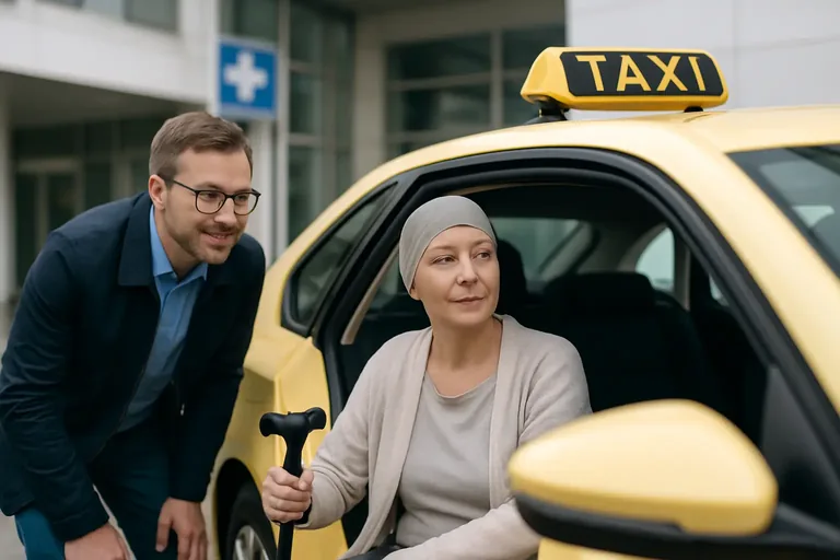 Krankenfahrt Taxi Chemnitz zur Chemo oder Strahlentherapie