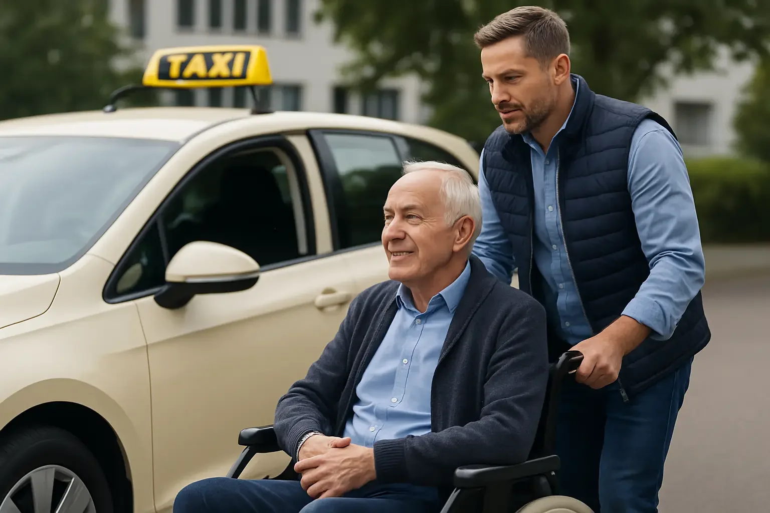 Reha-Transport mit Taxi: So klappt’s mit Transportschein & Genehmigung