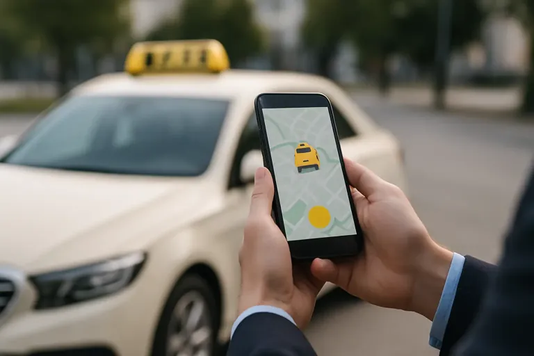 Taxi Chemnitz online bestellen – Smartphone Bestellung vor Taxi