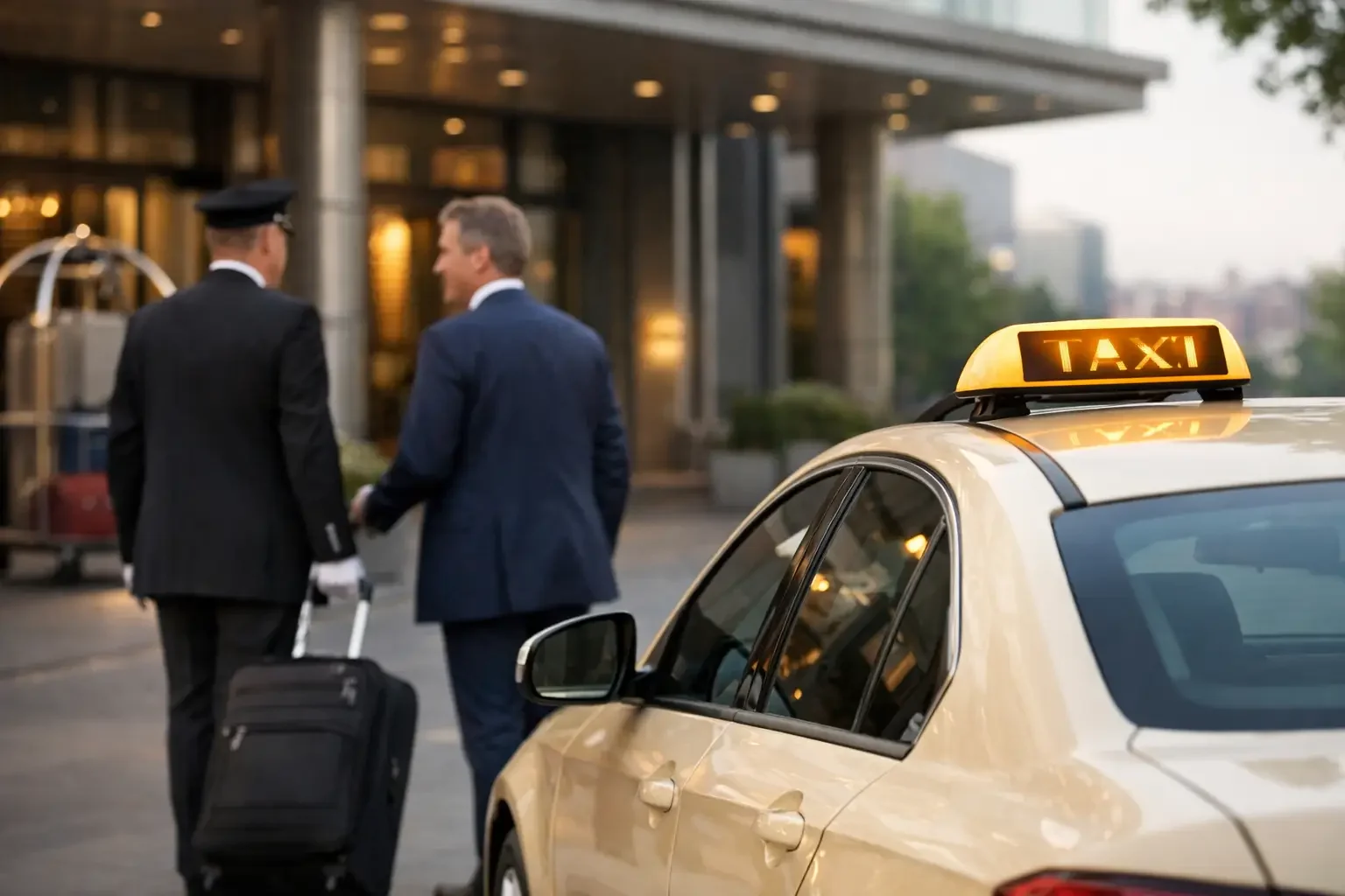 Taxi für Hotelgäste in Chemnitz – Abholung, Bahnhof, Flughafen & Gästefahrten