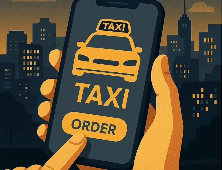 Taxi online bestellen mit Smartphone in Chemnitz